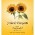 Girasole Vineyards Zinfandel 2009 Front Label