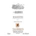 Taurino Salento I Sierri Bianco 2015 Front Label