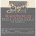 Begali Recioto della Valpolicella Classico 2003 Front Label
