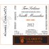 Calabretta Nonna Concetta Nerello Mascalese 2012 Front Label