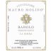 Mauro Molino La Serra Barolo 2012 Front Label