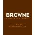 Browne Family Vineyards Malbec 2014 Front Label