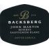 Backsberg John Martin Reserve Sauvignon Blanc 2012 Front Label