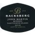 Backsberg John Martin Reserve Sauvignon Blanc 2010 Front Label