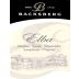 Backsberg Elba 2007 Front Label