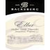 Backsberg Elba 2004 Front Label