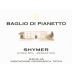 Baglio di Pianetto Shymer Sicilia Rosso 2008 Front Label