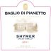 Baglio di Pianetto Shymer Sicilia Rosso 2011 Front Label