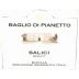 Baglio di Pianetto Salici Merlot 2010 Front Label