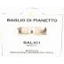 Baglio di Pianetto Salici Merlot 2005 Front Label