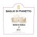Baglio di Pianetto Nero d'Avola 2012 Front Label