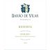 Barao de Villar Reserva Tinto 2012 Front Label