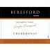 Beresford Chardonnay 2014 Front Label
