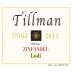 Tillman 2013 Front Label