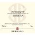 Bersano Piemonte Barbera 2012 Front Label