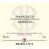Bersano Barbera 2012 Front Label