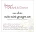 Bertrand Machard de Gramont Nuits Saint Georges Aux Allots 2011 Front Label