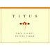 Titus Napa Valley Petite Sirah 2010 Front Label