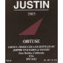 Justin Obtuse (Port Style) 2002 Front Label