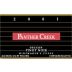 Panther Creek Winemaker's Cuvee Pinot Noir 2001 Front Label
