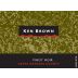 Ken Brown Santa Barbara Pinot Noir 2005 Front Label