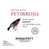 Vina Bisquertt Petirrojo Reserva Merlot 2010 Front Label