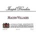 Joseph Drouhin Macon-Villages 2002 Front Label