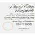 Mount Eden Vineyards Pinot Noir 2012 Front Label