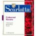 Scarlatta Cabernet Sauvignon 2001 Front Label