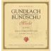 Gundlach Bundschu Merlot 2001 Front Label