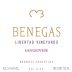 Bodega Benegas Libertad Vineyards Sangiovese 2009 Front Label