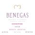 Bodega Benegas Libertad Vineyards Sangiovese 2006 Front Label