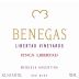 Bodega Benegas Finca Libertad Libertad Vineyards 2009 Front Label