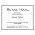 School House Pinot Noir 2014 Front Label