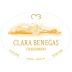 Bodega Benegas Clara Benegas Chardonnay 2014 Front Label
