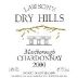 Lawson's Dry Hills Chardonnay 2000 Front Label