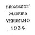 Broadbent Verdelho Medium Dry Madeira 1934 Front Label