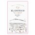 El Esteco Malbec 2012 Front Label