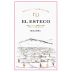 El Esteco Malbec 2013 Front Label