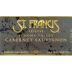 St. Francis Reserve Cabernet Sauvignon 1996 Front Label