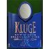 Kluge Estate New World Brut 2001 Front Label