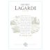 Lagarde Viognier 2015 Front Label