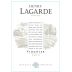 Lagarde Viognier 2012 Front Label