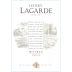 Lagarde Lagarde Malbec 2013 Front Label