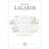 Lagarde Chardonnay 2015 Front Label