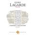 Lagarde Lagarde Cabernet Sauvignon 2009 Front Label