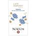 Bodega Norton Late Harvest Sweet Moscato 2015 Front Label