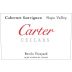 Carter Cellars Revilo Vineyard Cabernet Sauvignon (signed) 2007 Front Label