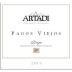 Artadi Pagos Viejos 2001 Front Label