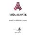 Alfredo Maestro Tejero Vina Almate 2013 Front Label